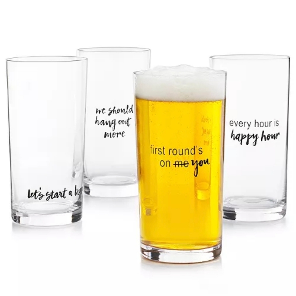 The Cellar Pint Glasses - Set of 4